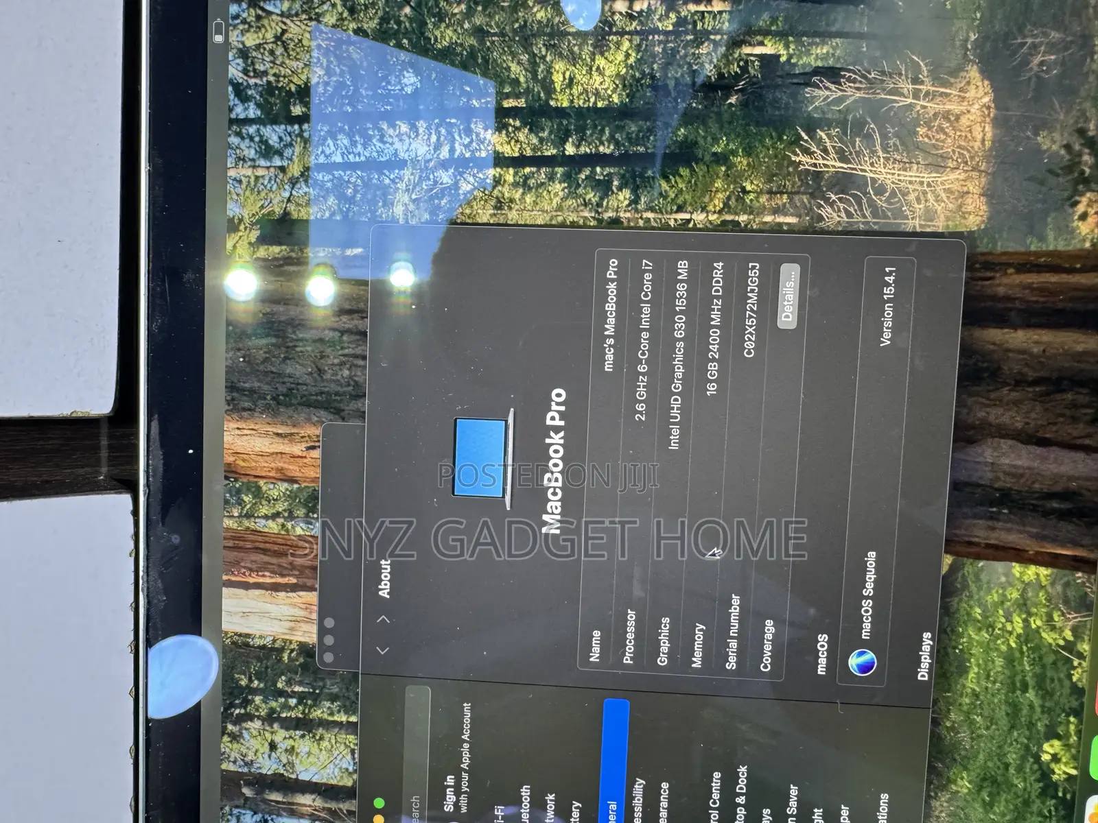 Laptop Apple MacBook Pro 2018 16GB Intel Core I7 SSD 512GB