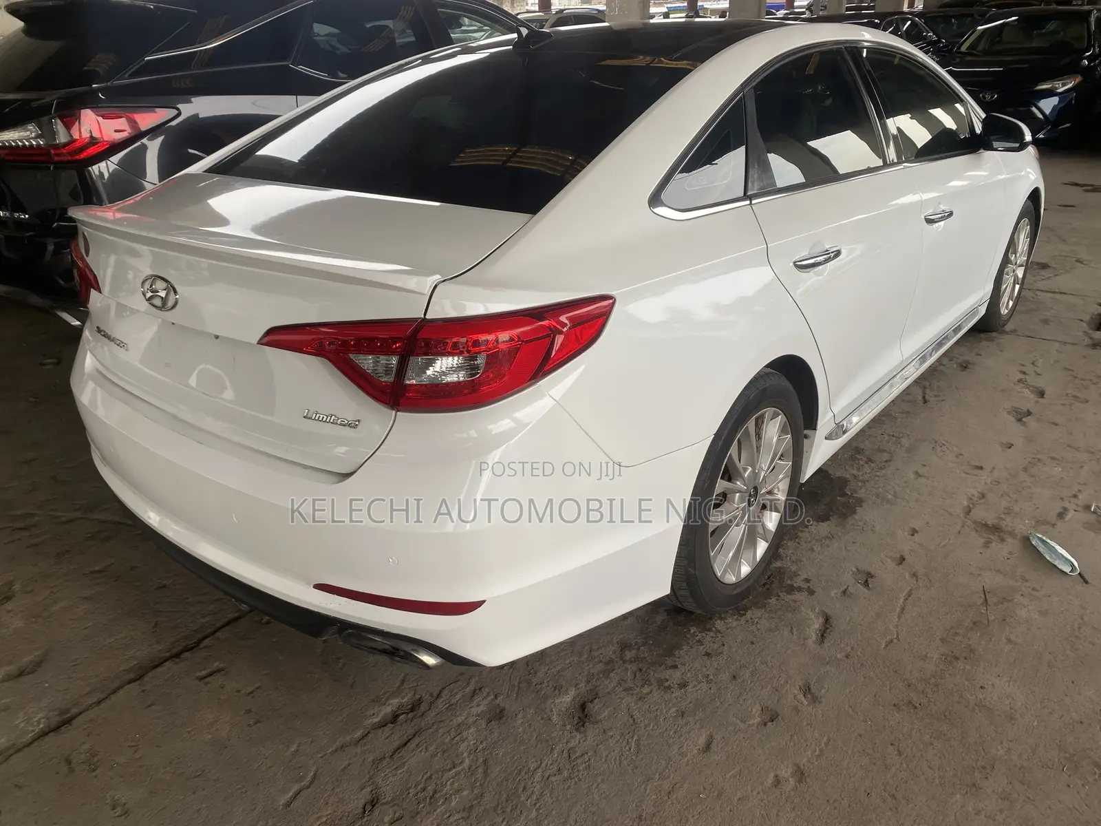 Hyundai Sonata Limited 4dr Sedan (2.4L 4cyl 6A) 2015 White