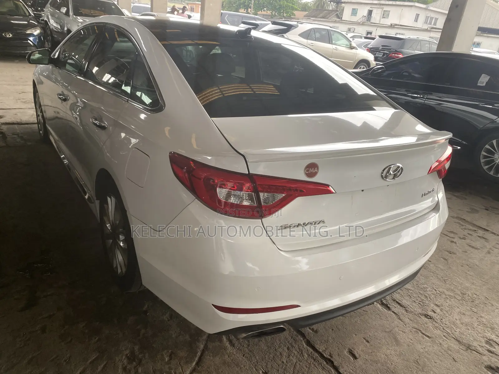 Hyundai Sonata Limited 4dr Sedan (2.4L 4cyl 6A) 2015 White