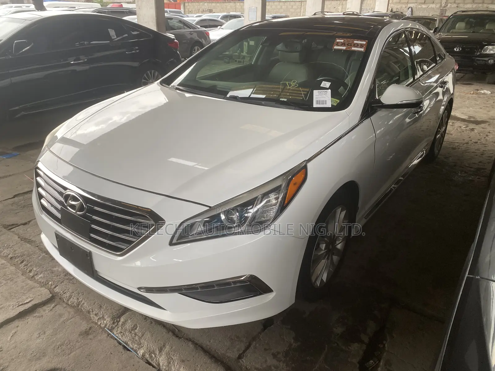 Hyundai Sonata Limited 4dr Sedan (2.4L 4cyl 6A) 2015 White
