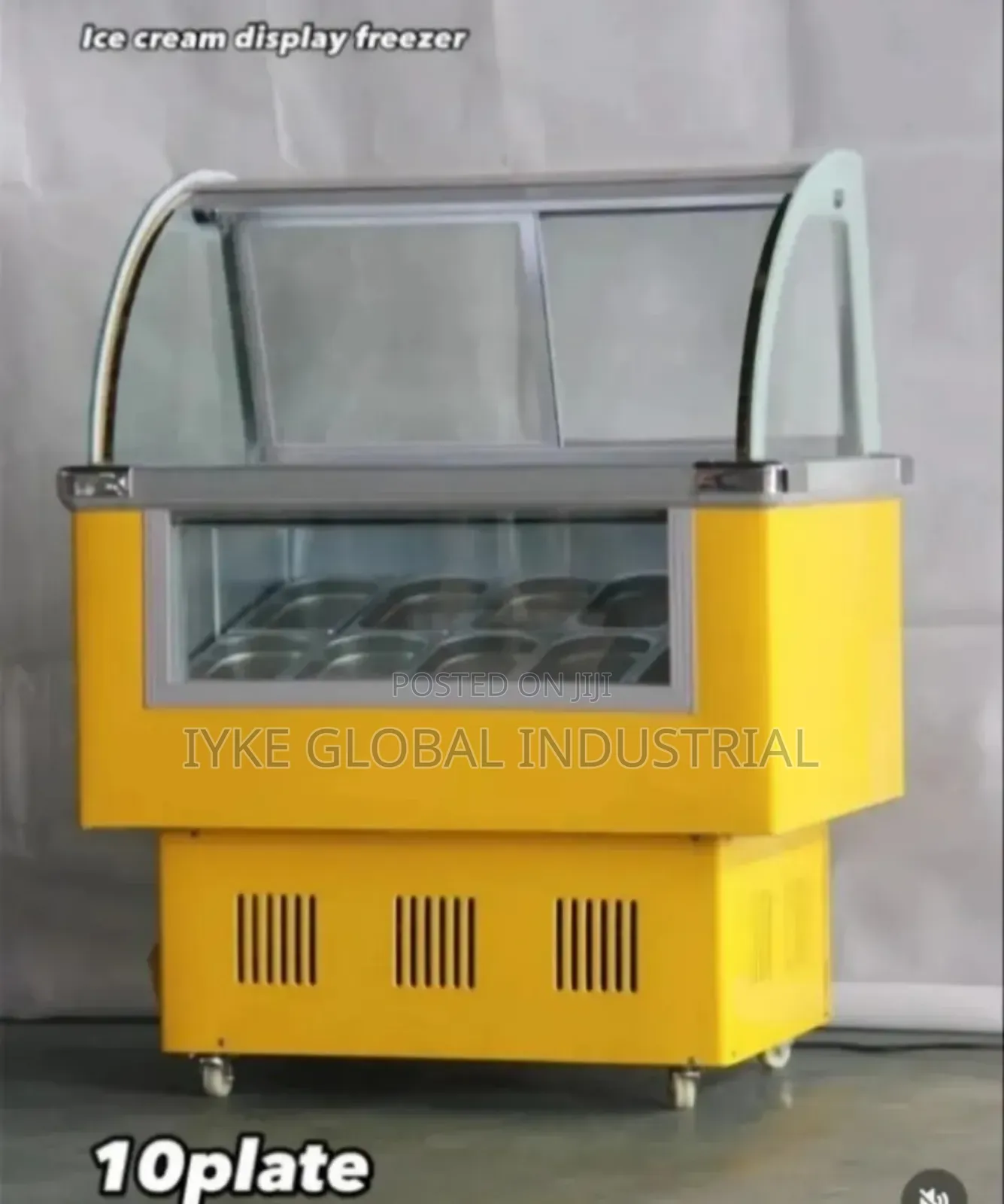 Ice Cream Display Machine