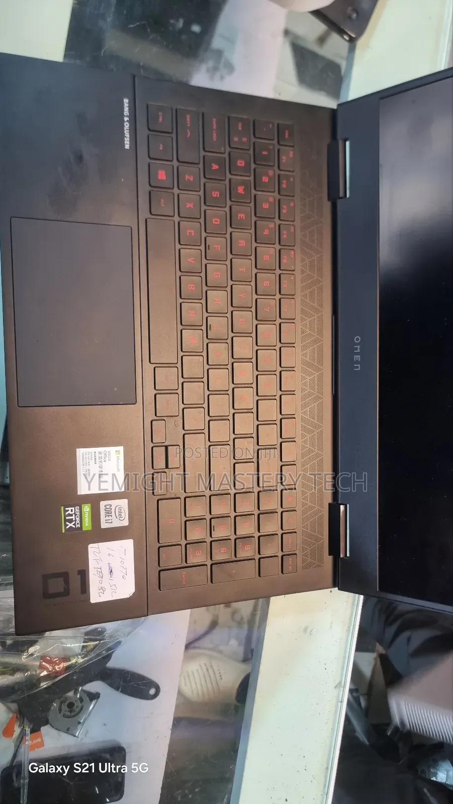 Laptop HP Omen 15 16GB Intel Core I7 SSD 512GB