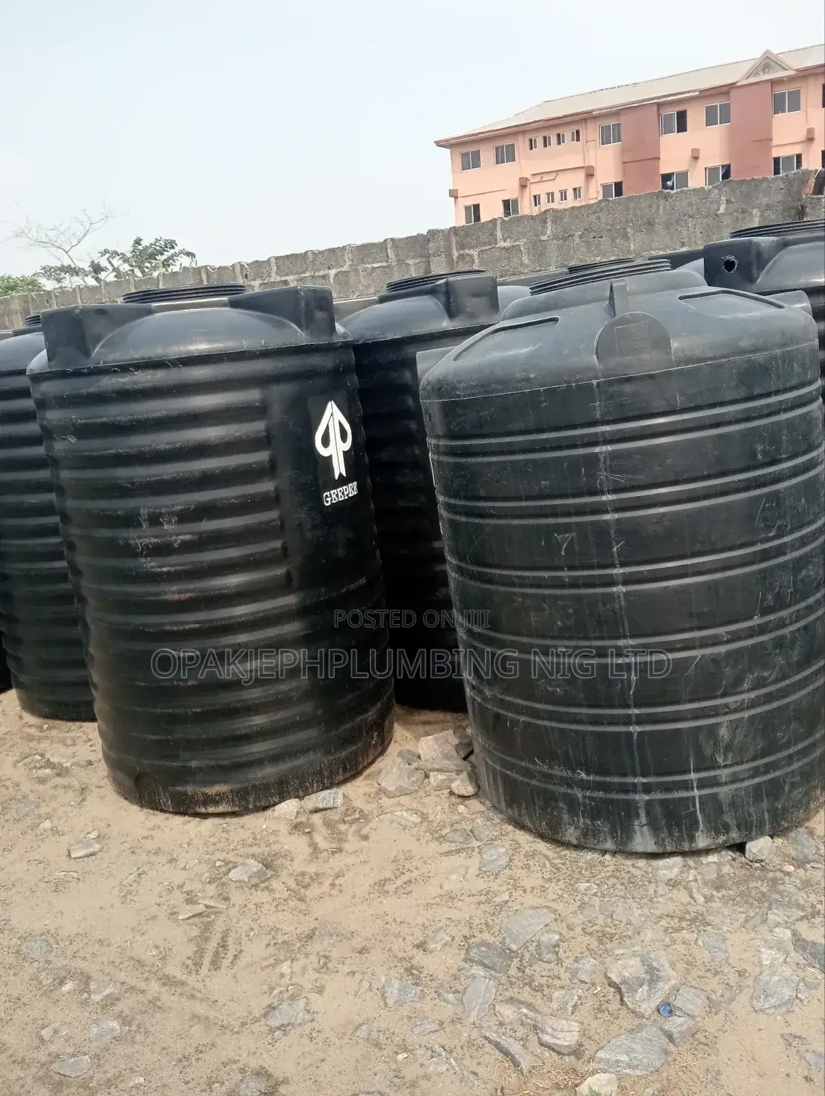 2000 Litres Water Tank Rubber