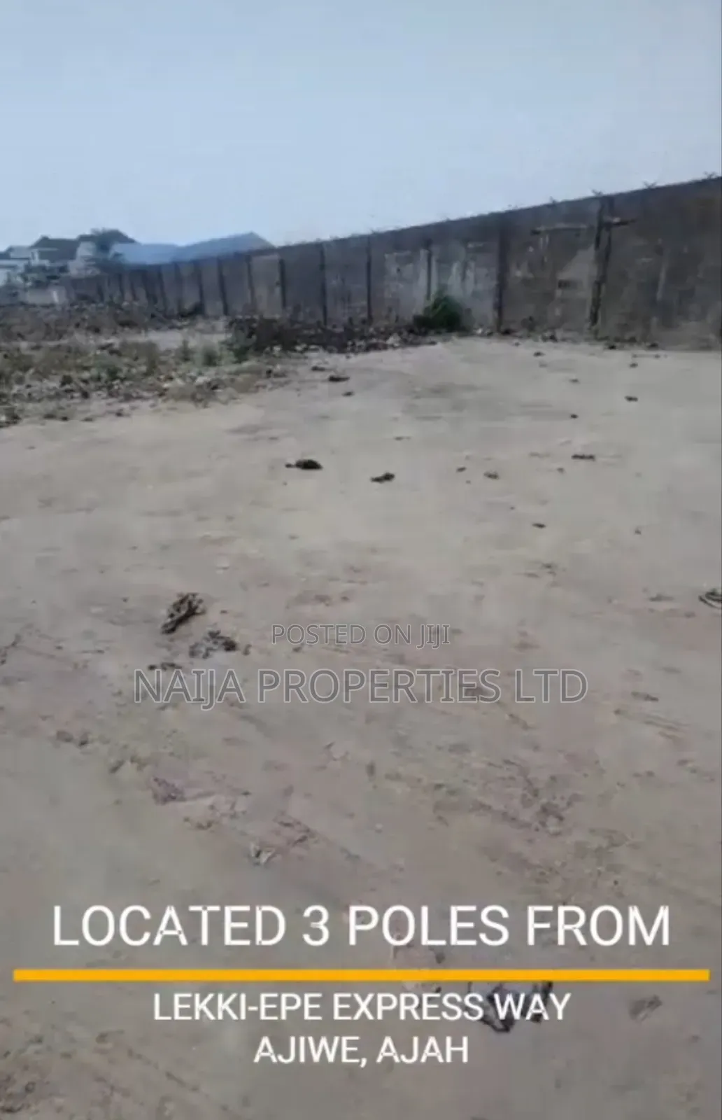 25 Plots of Land by the Express Way at Ajiwe, Ajah for Sale