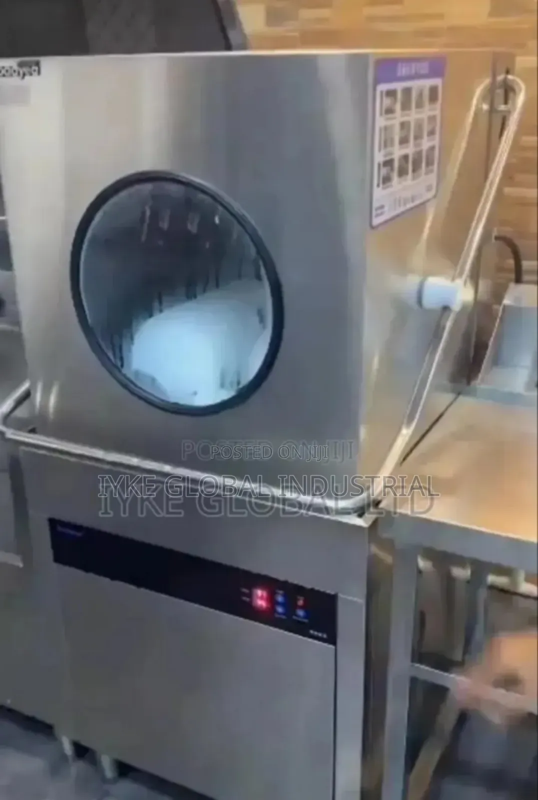 Stainless Steel Industrial Dishwasher
