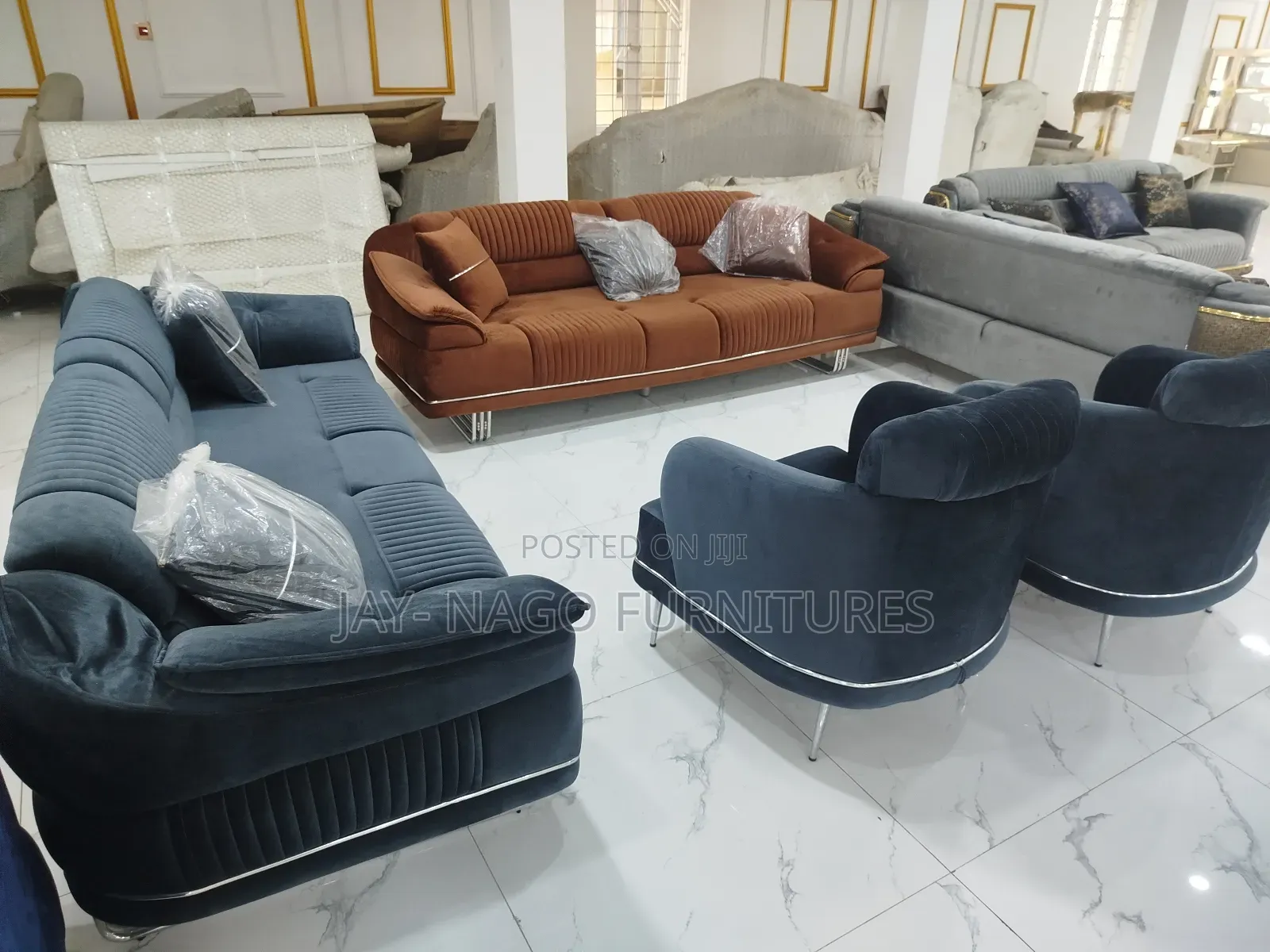 Fabric Classic Turkish Sofa Set