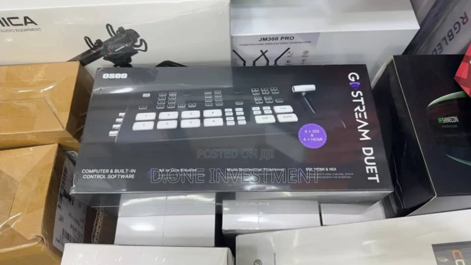 Osee Gostream Duet Sdi/Hdmi/Ndi|Hx Live Stream Video Mixer