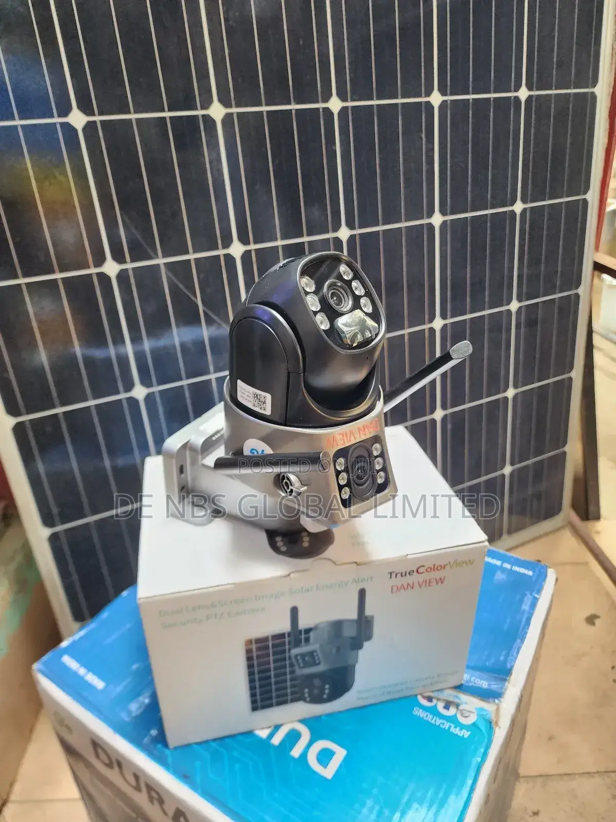 PTZ 4g Sim Card Auto Tracking Solar Alert CCTV Camera 360°