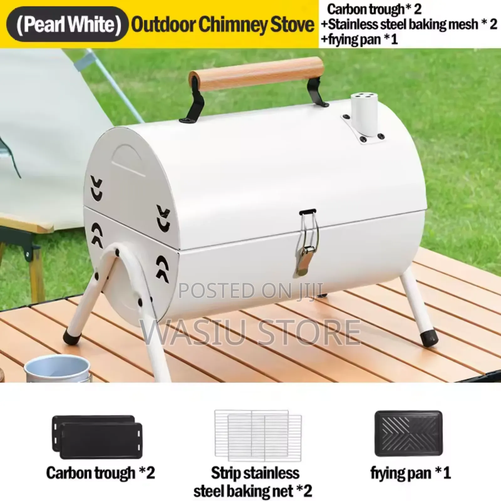 Outdoor Portable Charcoal BBQ Grill