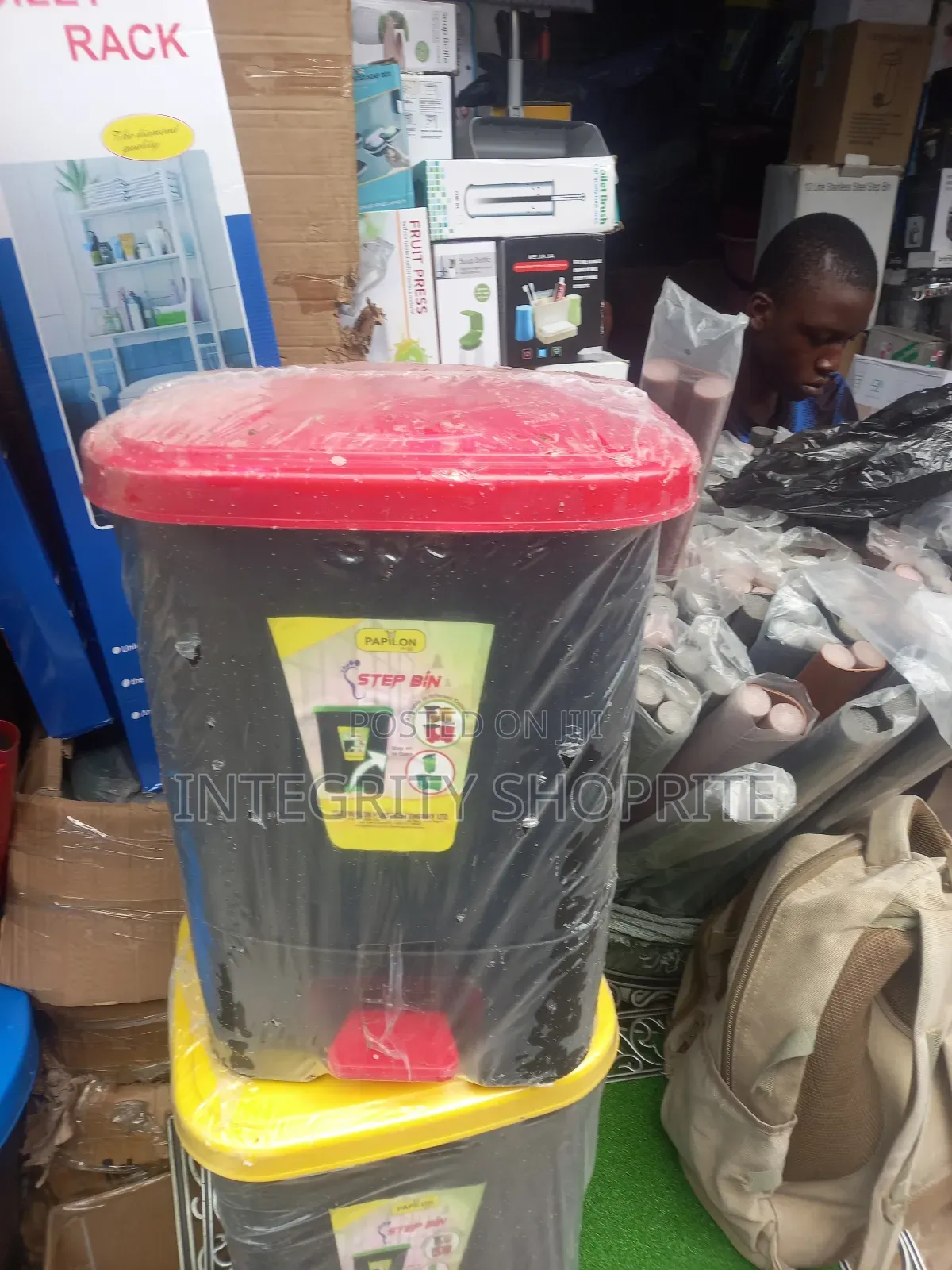 Car Papilon Pedal Waste Bin