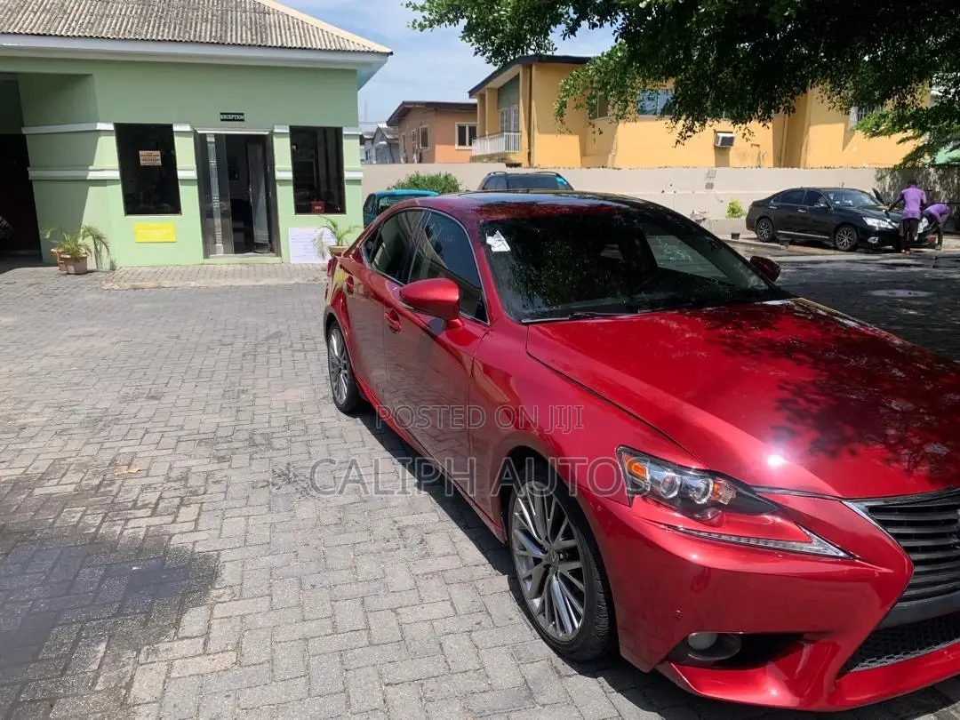 Lexus IS 250 4WD 2014 Red