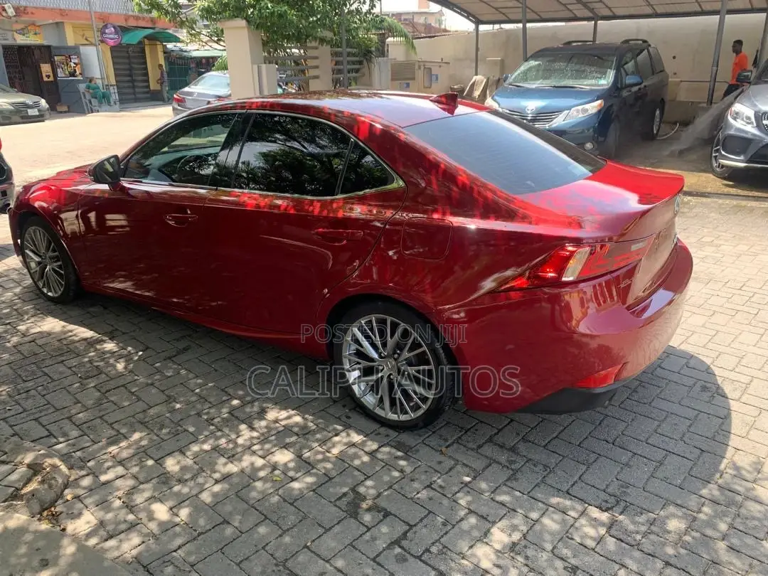 Lexus IS 250 4WD 2014 Red
