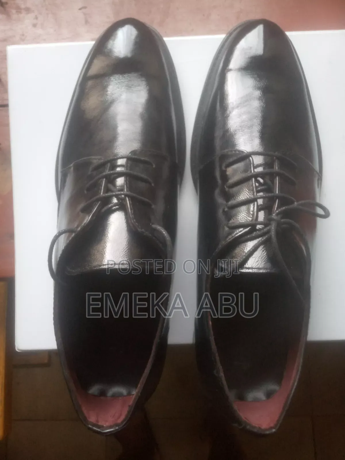 High Quality Leather Black Shoe