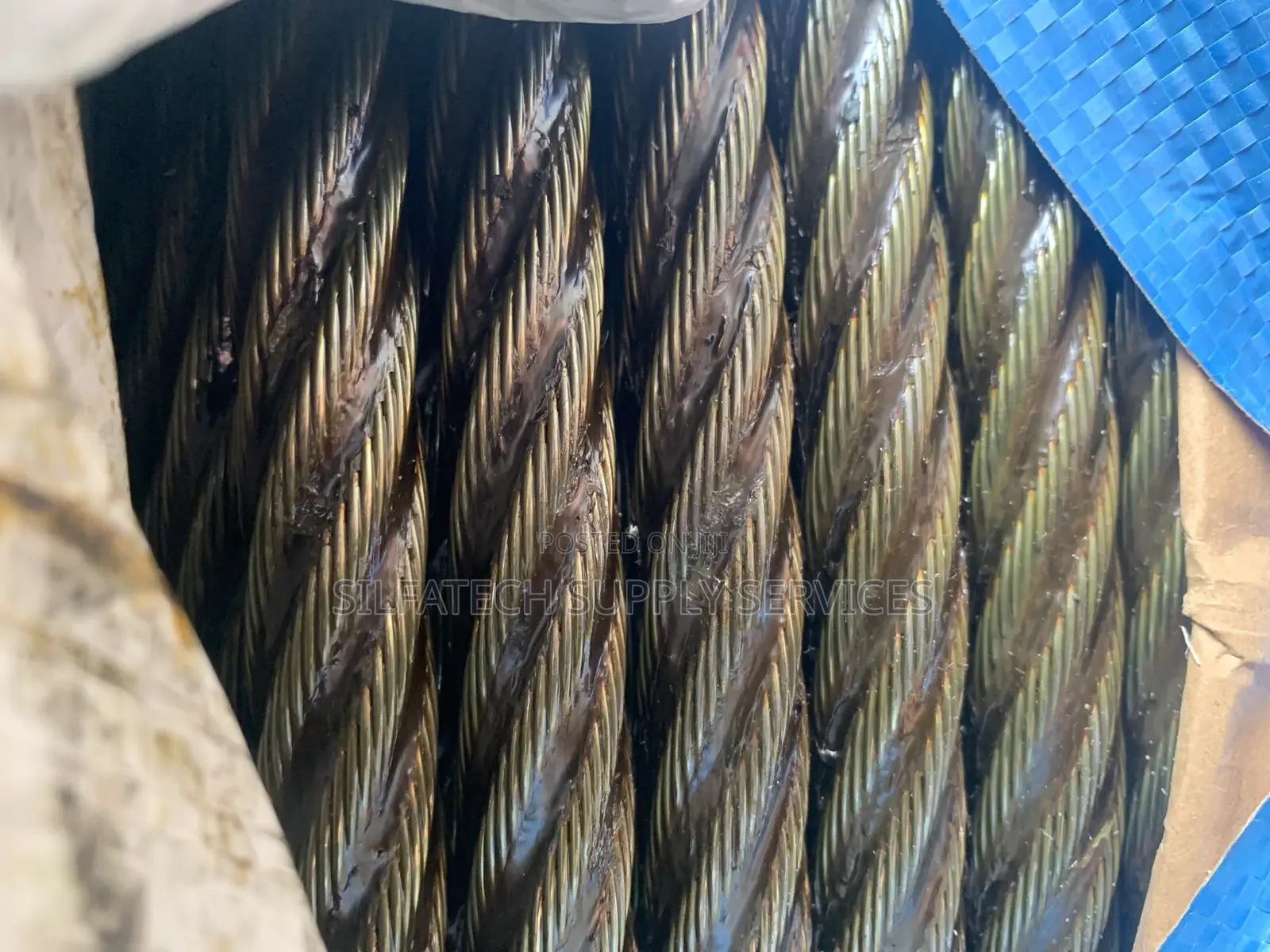 16mm Black (F.C) Wire Rope