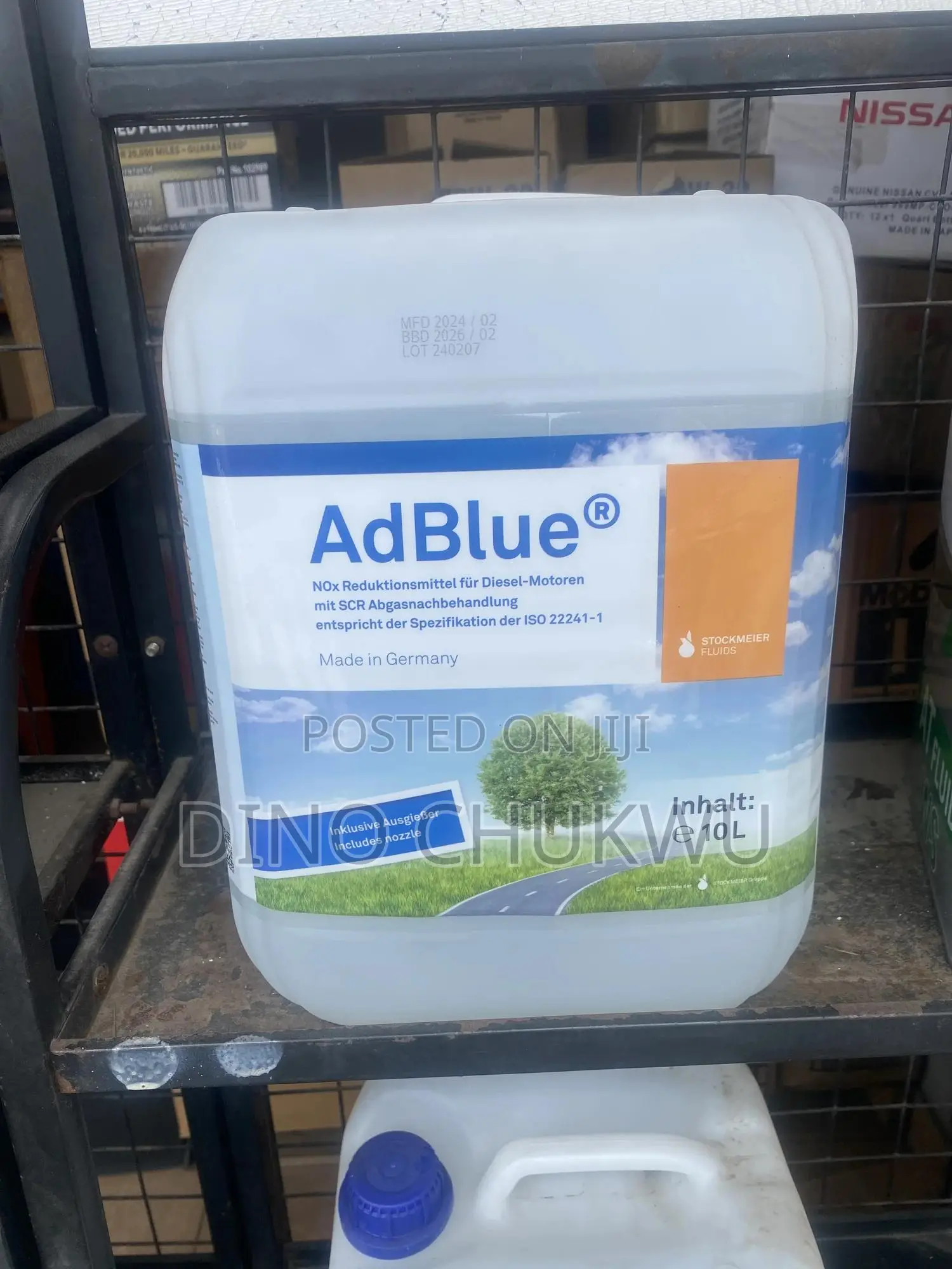 Adblue for Diesel Engines/Mercedes Benz 10ltrs