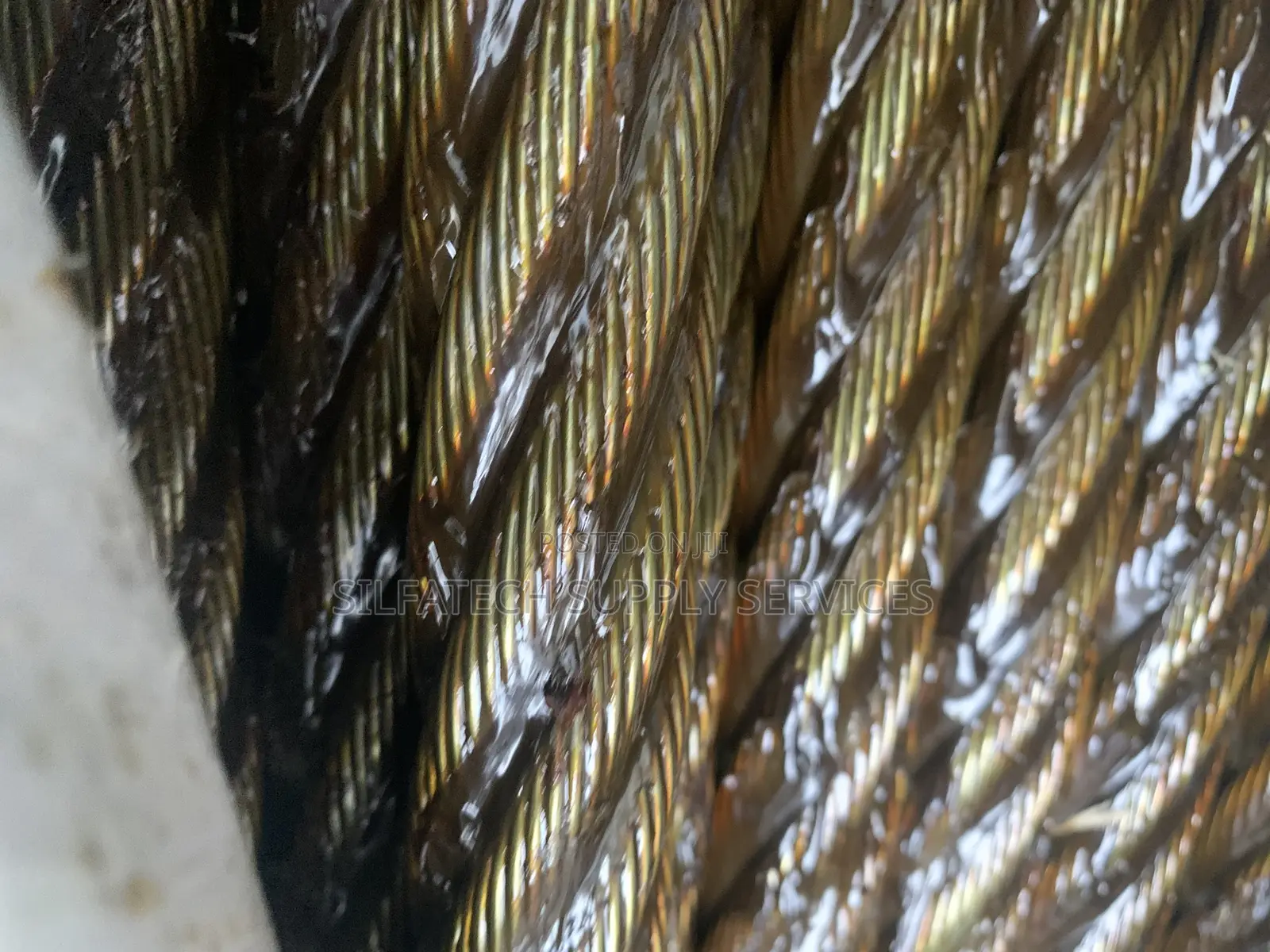 26mm 6*36core Black Steel Wire Rope