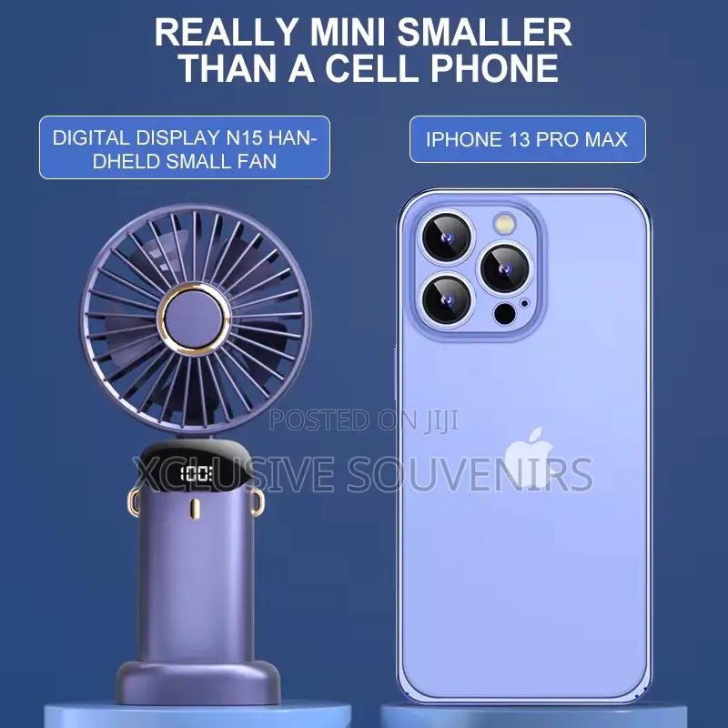 1800mah Mini Personal Foldable Hand Fan Usb Rechargeable