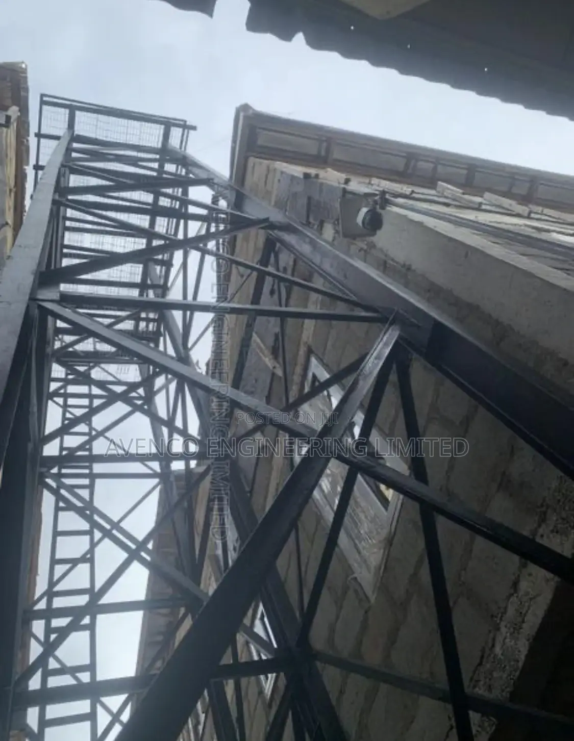 Design, Fabrication of Overhead Water Tank Stanchion,Scaffold