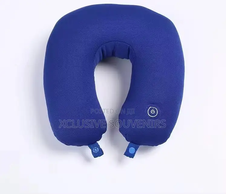 Travel Neck Pillow & Electric Vibration Massager Pillow