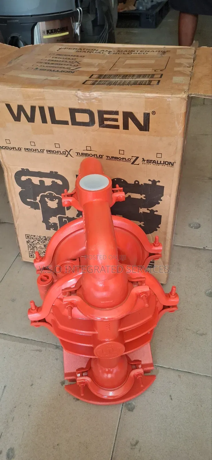 T4. 1.5" Metal Wilden Pump