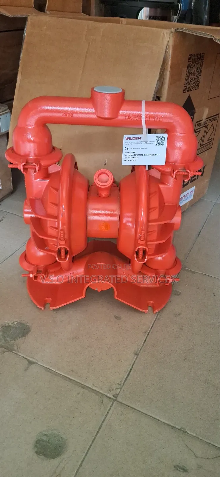 T4. 1.5" Metal Wilden Pump
