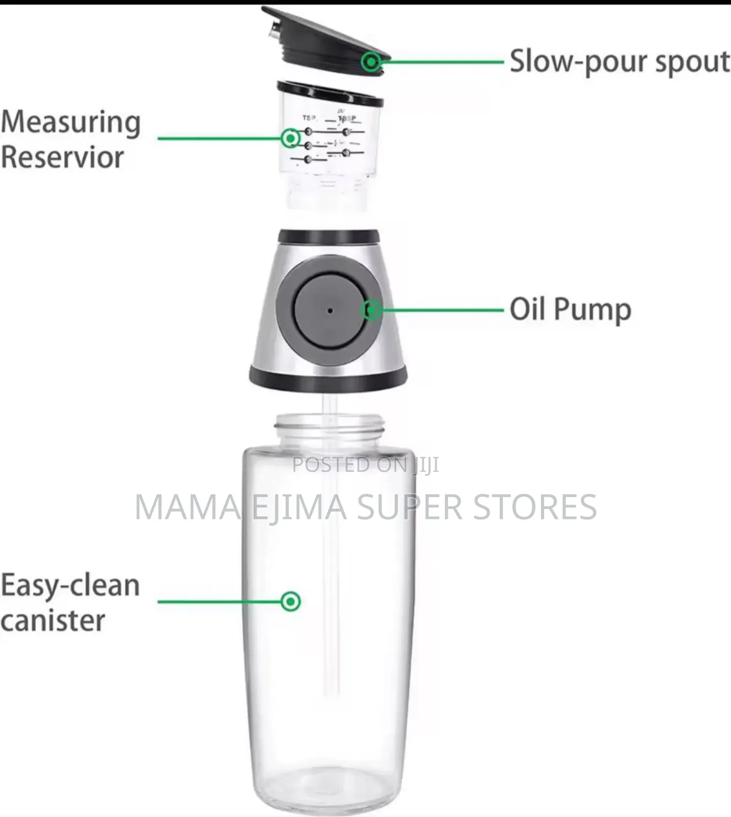 Superior Clear Glass Oil