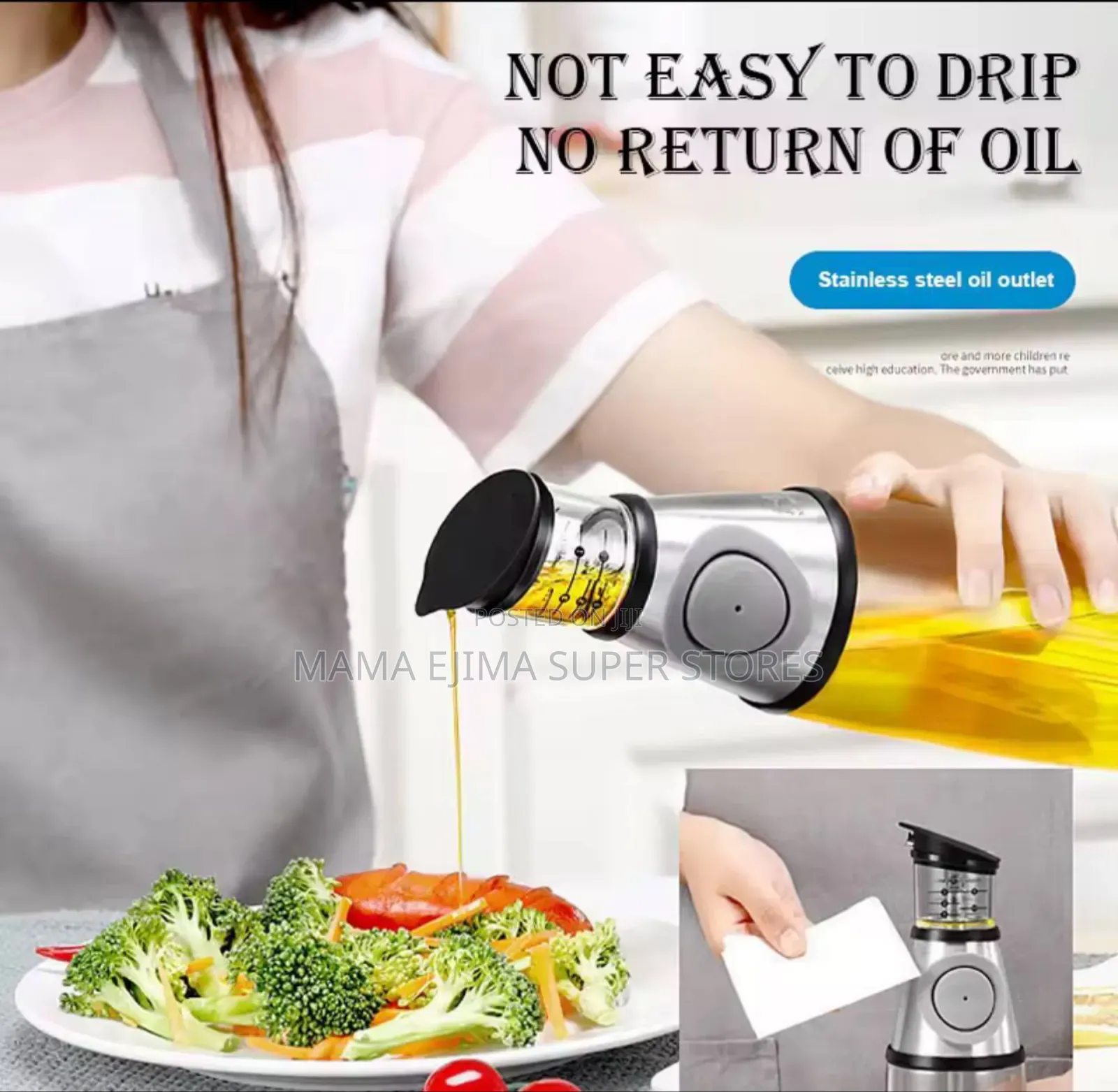 Superior Clear Glass Oil