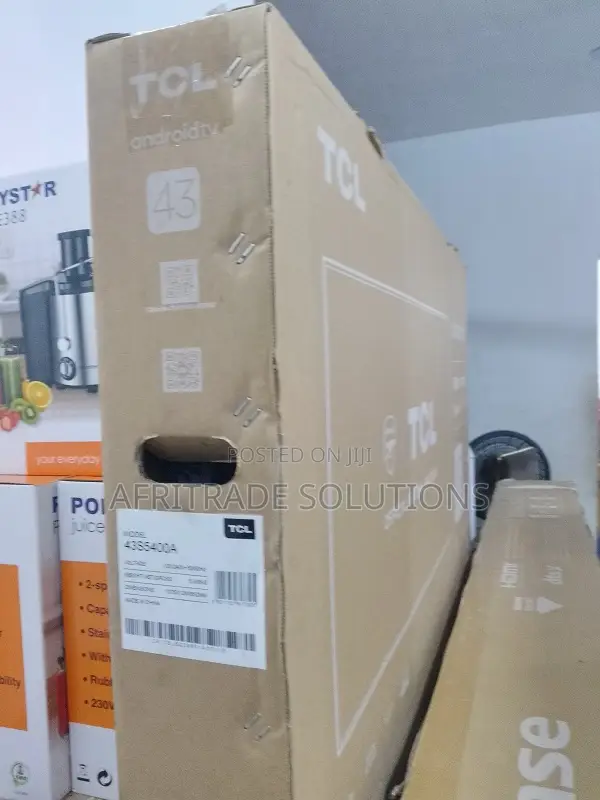 Slim TCL 43inches Smart Android Tv + Accessories