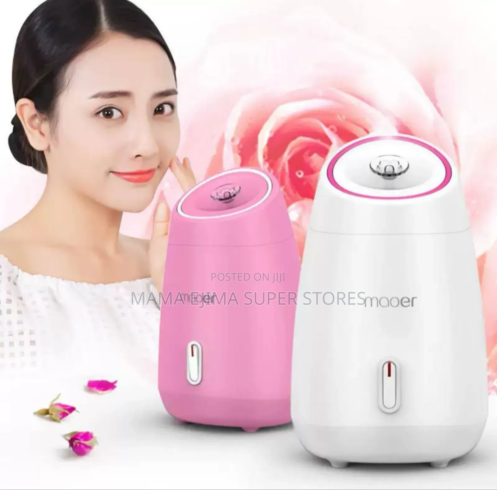 Face Steamer Humidifier Hot Cold Nano Mist Sprayer Spa Fac