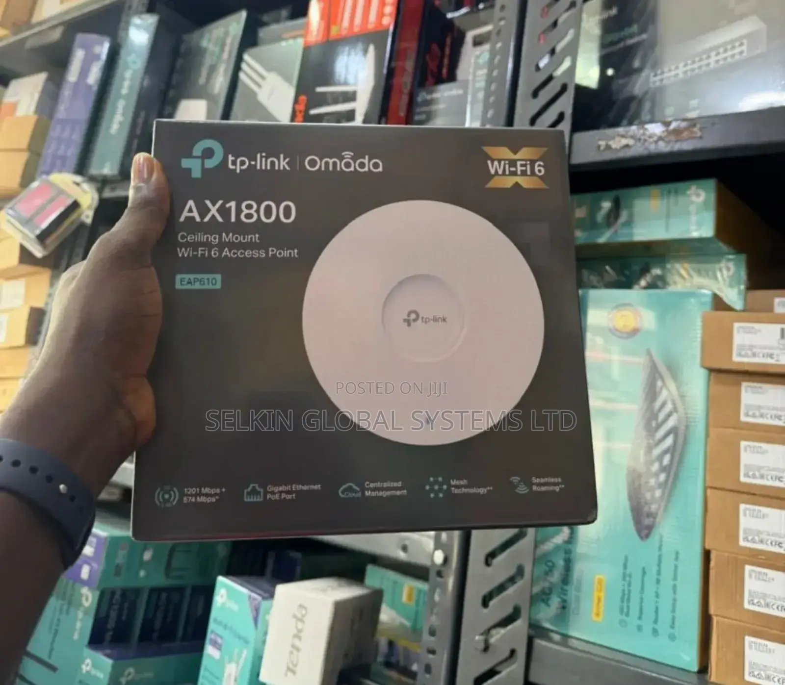 TP-Link Eap610 Ax1800 Wireless Ceiling Mount Access Point