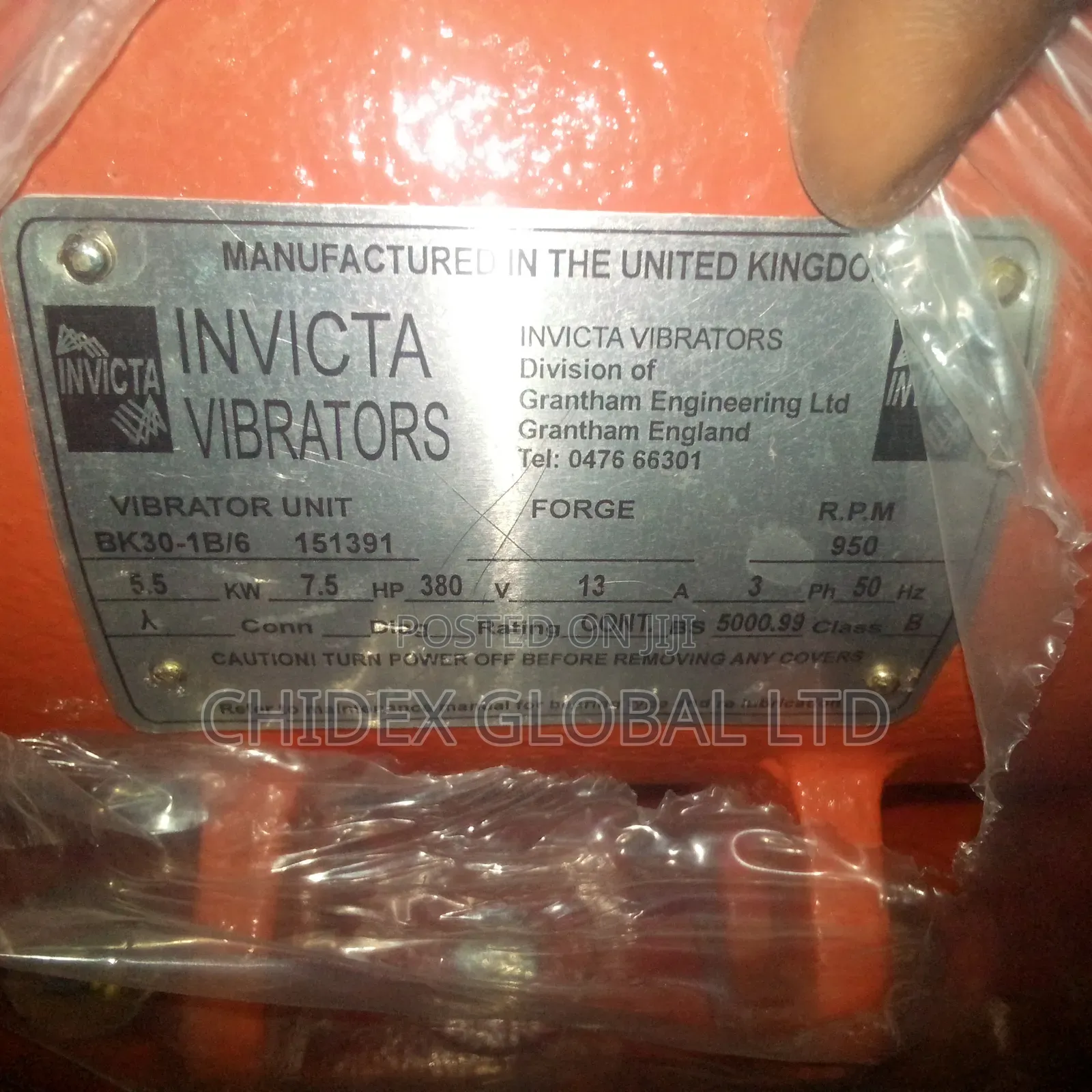 Original Brand New Invicta Vibrator