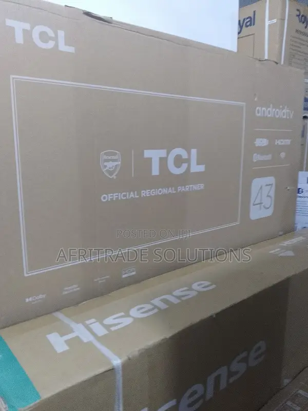 Slim TCL Smart 43iches Android (43s6400a) Hdmi Tv