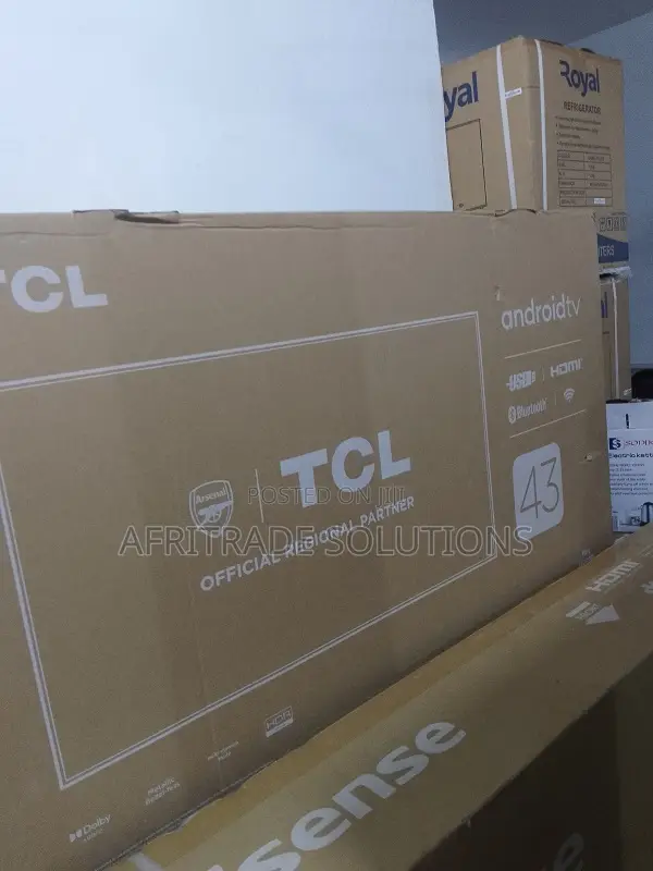 TCL Slim Smart Android 43inches Hdmi Tv