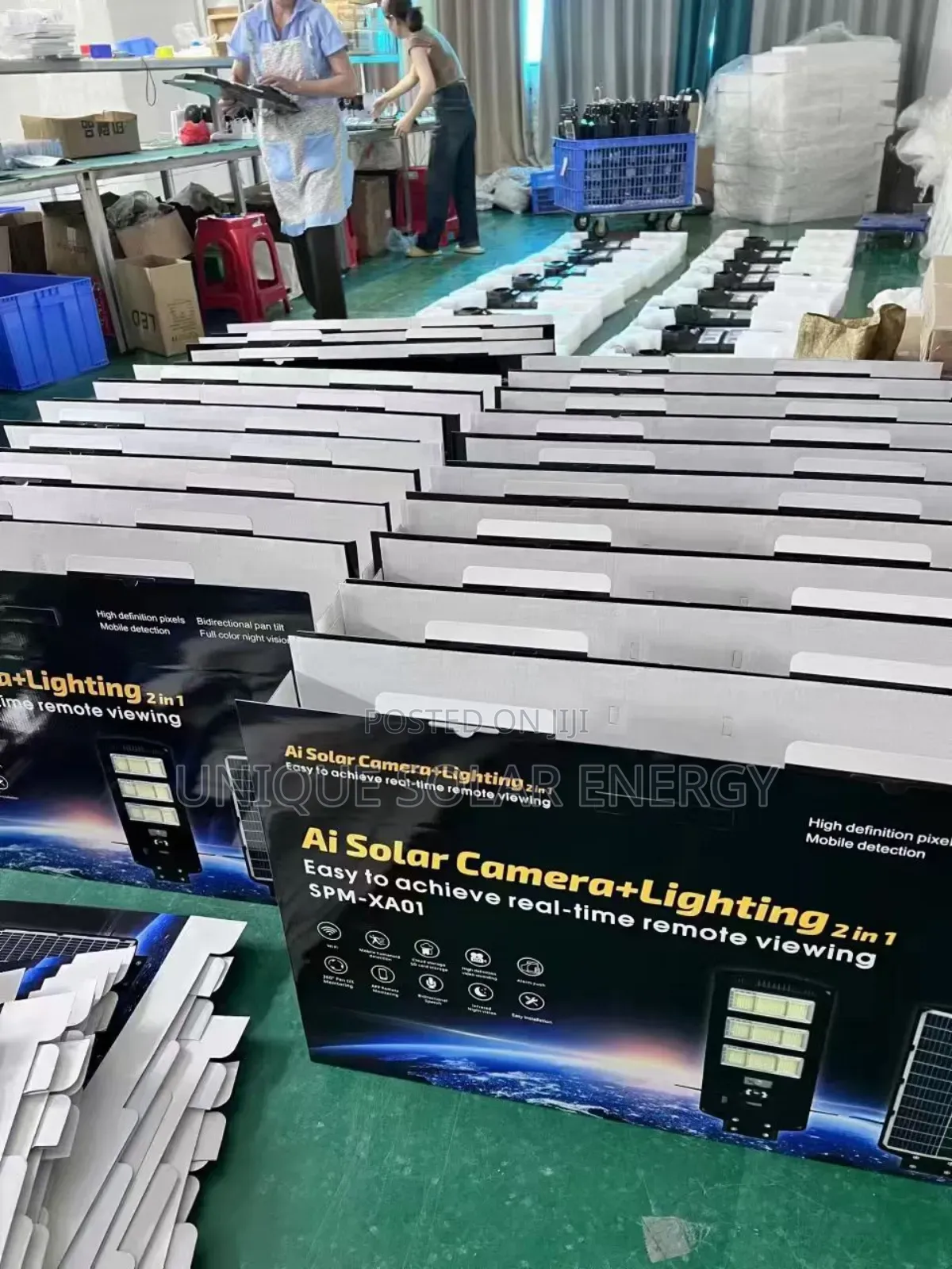 2in1 Solar Street Light With Camera