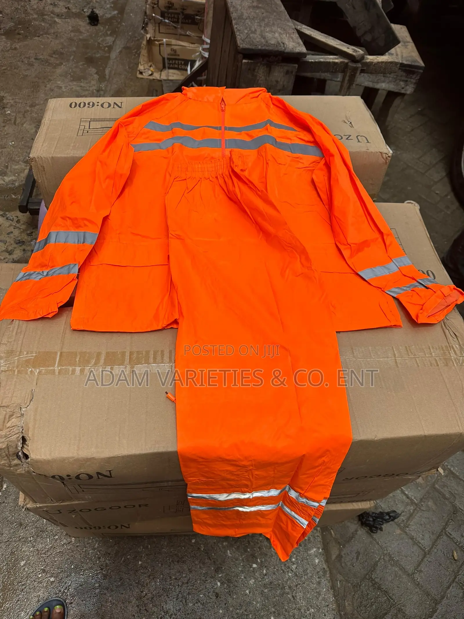 Rain Suit ( Orange )