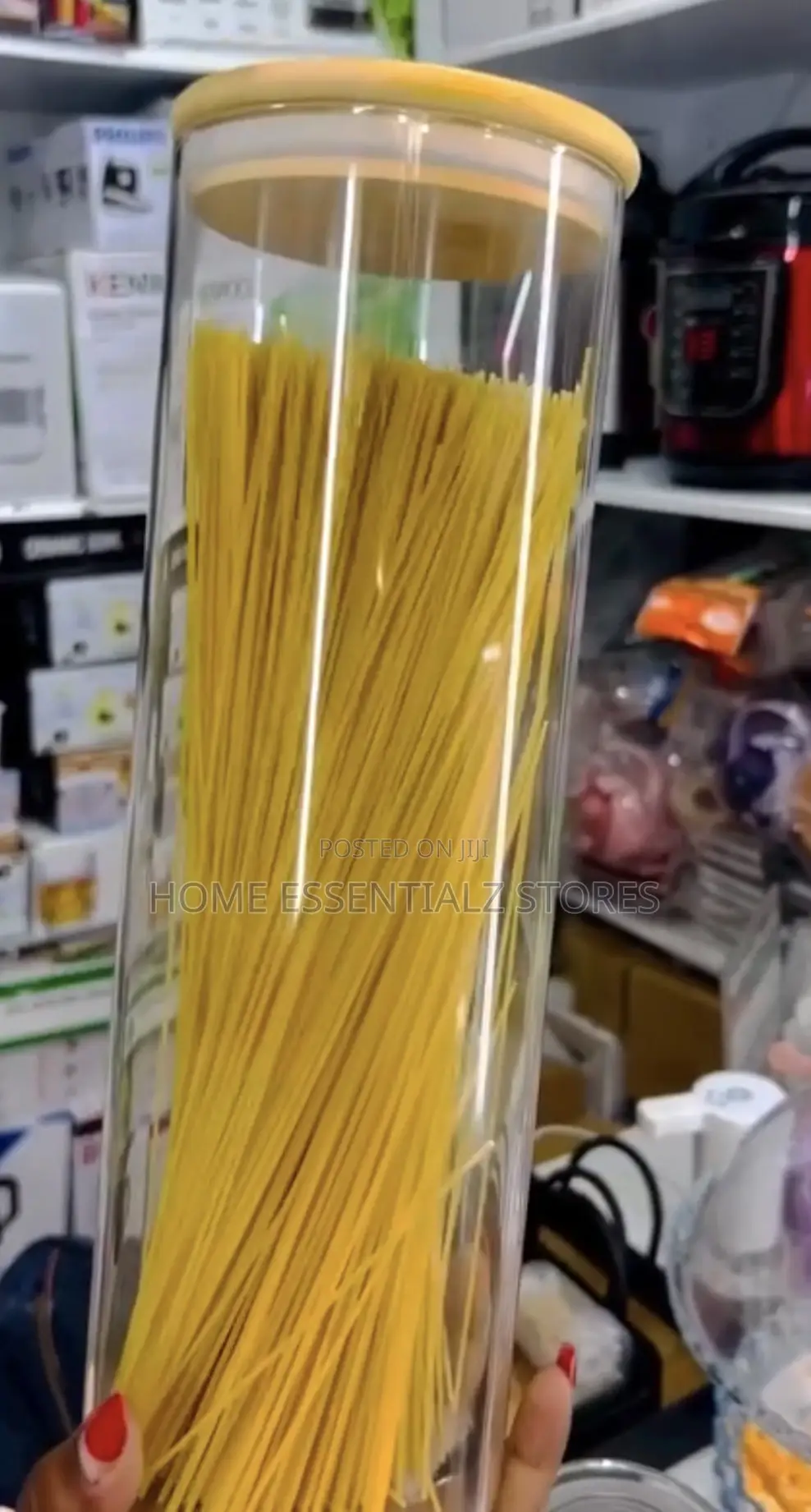 Spaghetti and Macaroni Container