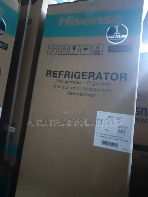 Hisense 124l Portable Single Door Refrigerator