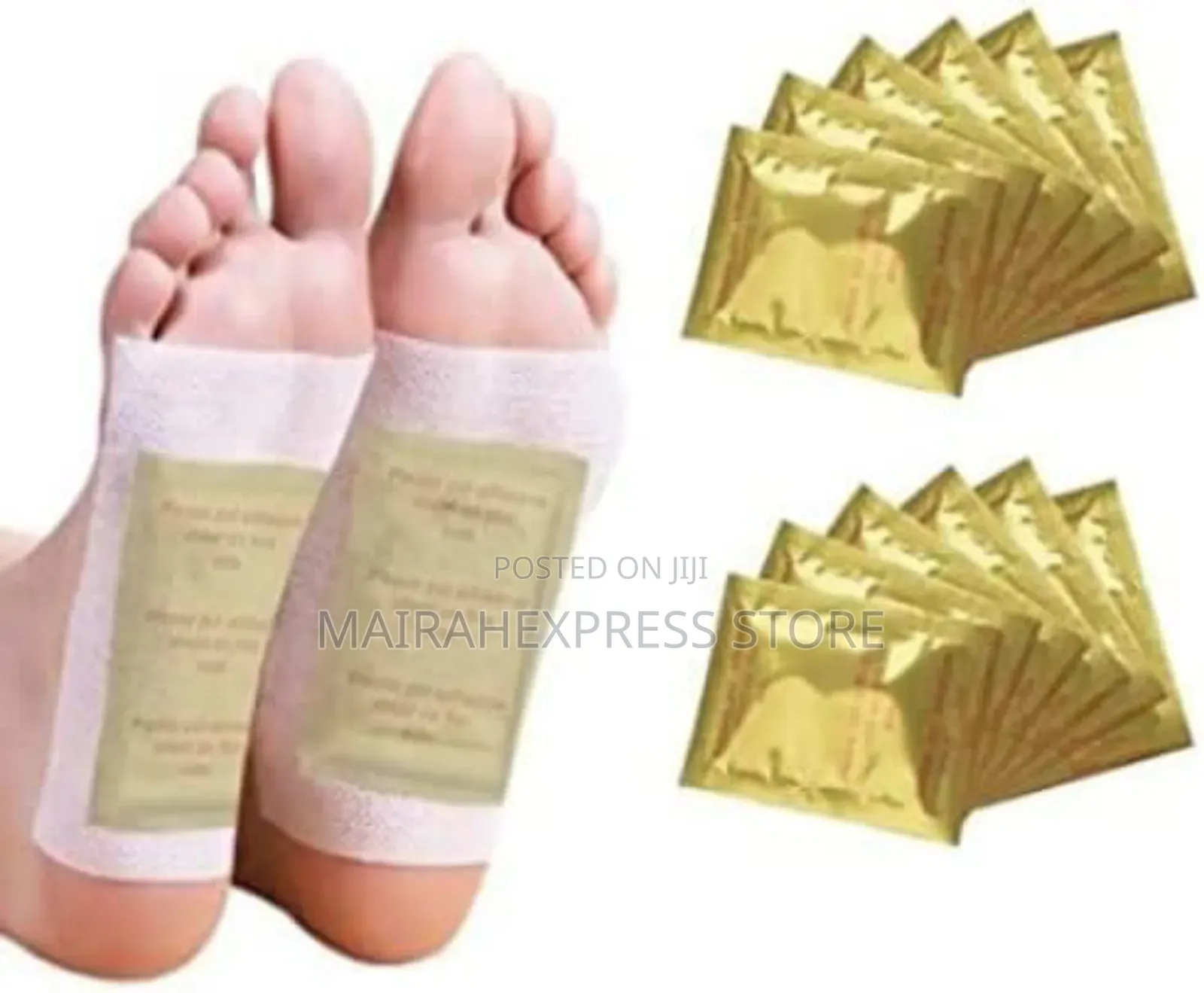 Kinoki Cleansing Detox Foot Patches 7 Adhesive Pads Kit