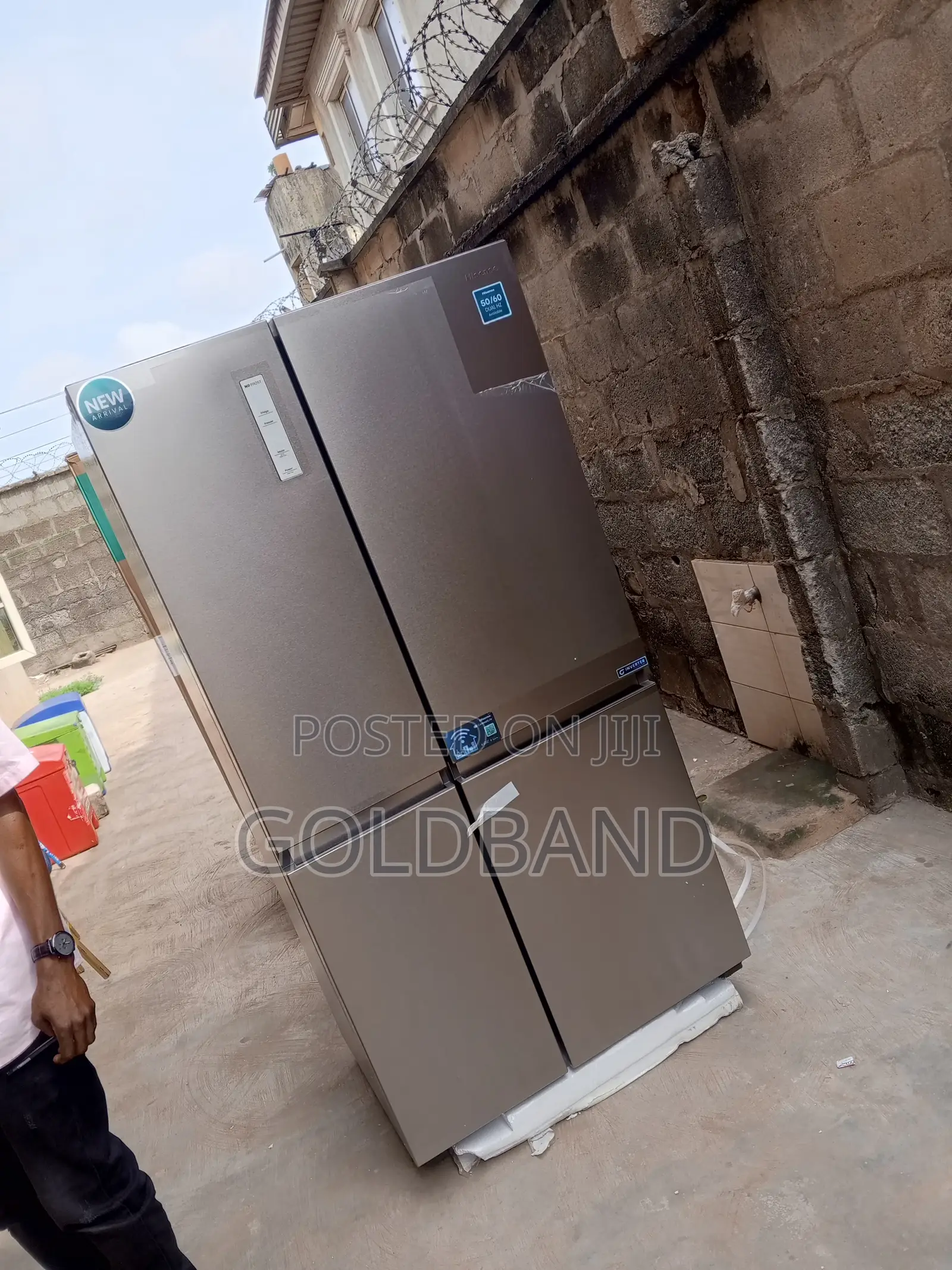 Hisense Rs-87ws 634l Fridge- Smart Cooling for Every Home