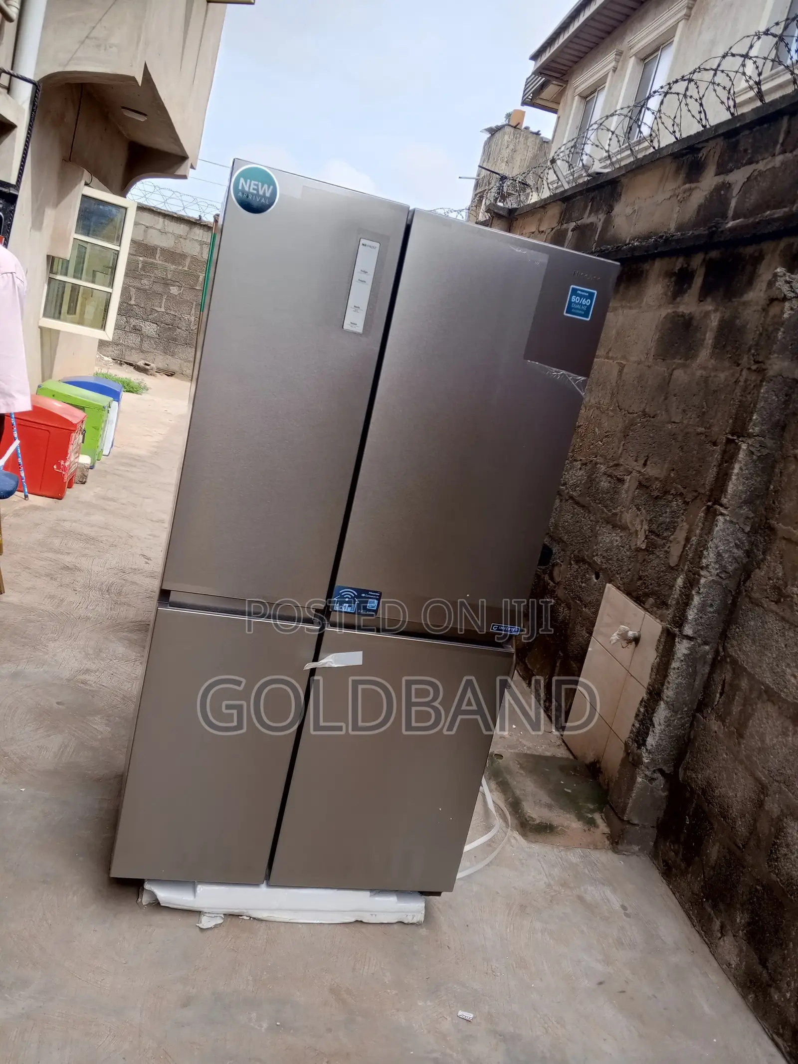 Hisense 634l Ultra-Cooling Side by Side Refrigerator Rs-87ws