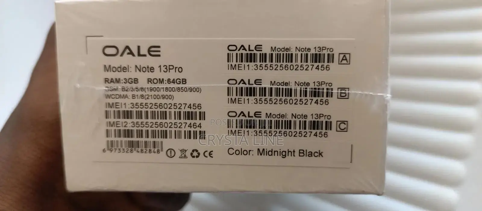 New Oale P1 64 GB Black