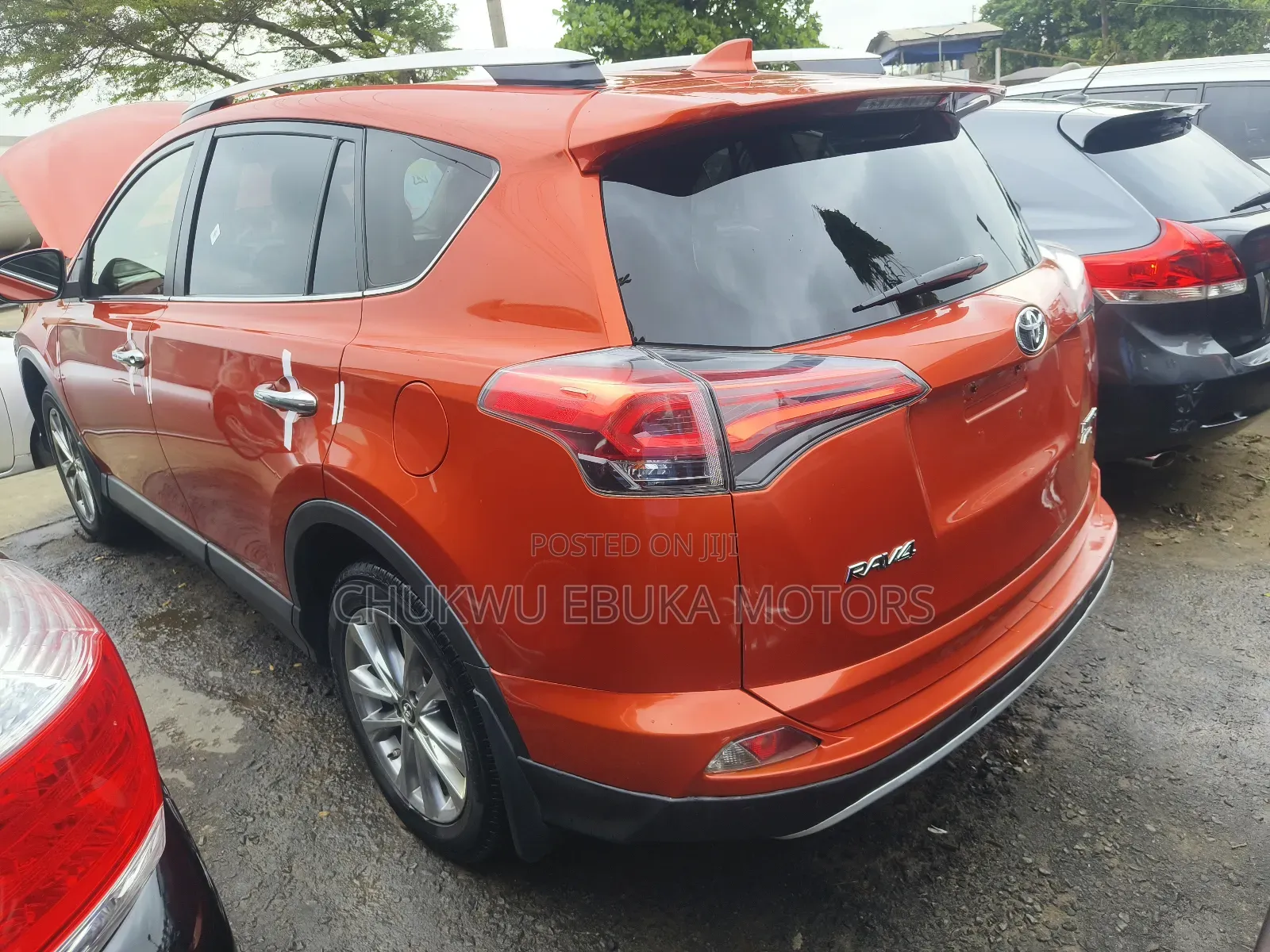 Toyota RAV4 Limited AWD (2.5L 4cyl 6A) 2017 Burgundy