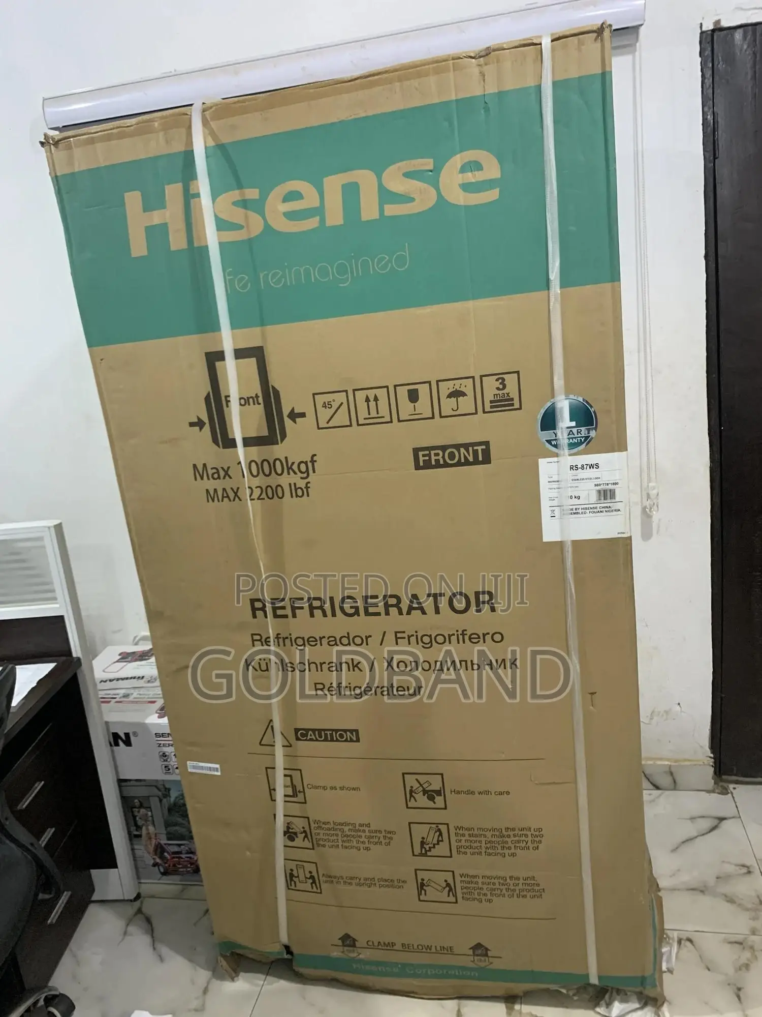 Hisense 634l Side by Side Fridge– Luxury Cooling at Its Best