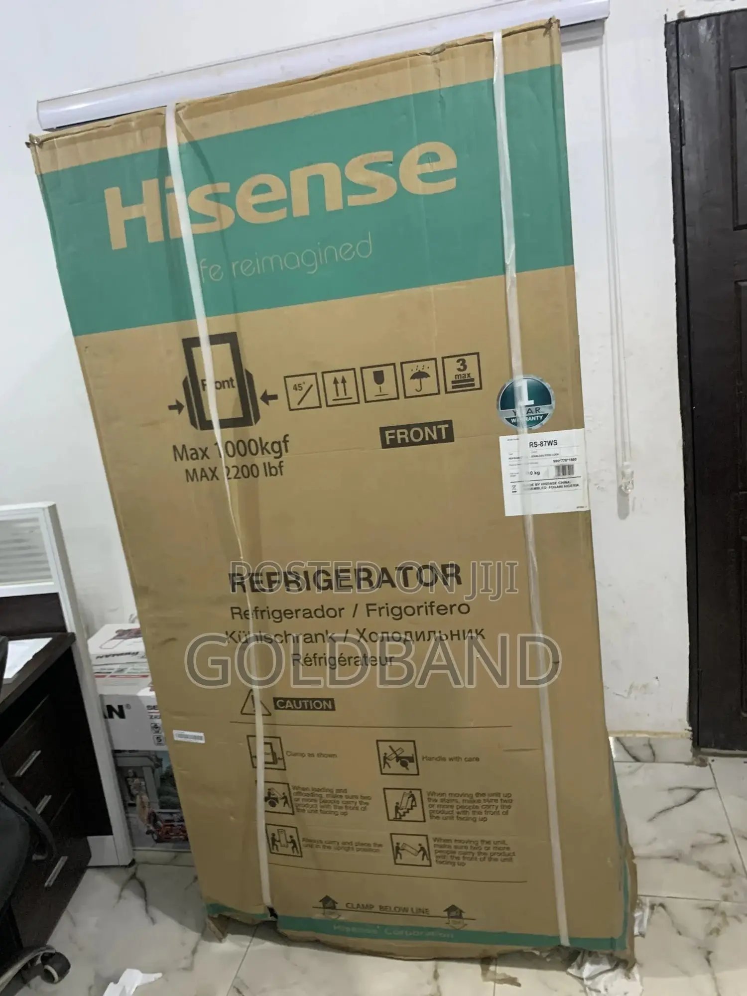 Hisense Rs-87ws Refrigerator– The Ideal Cooling Companion