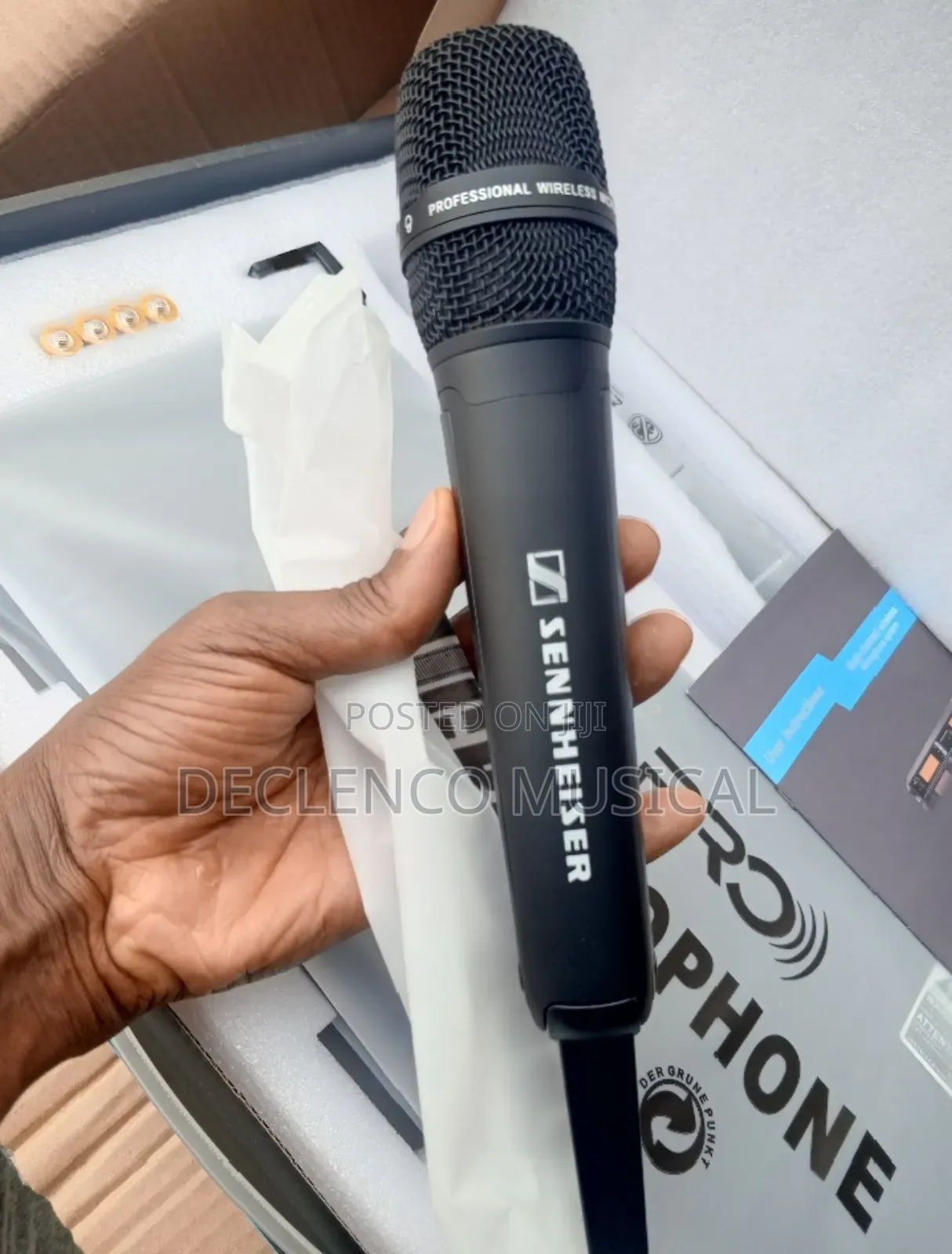 Sennheiser Skm9000 Black Wireless 2 Handle 300 Meters