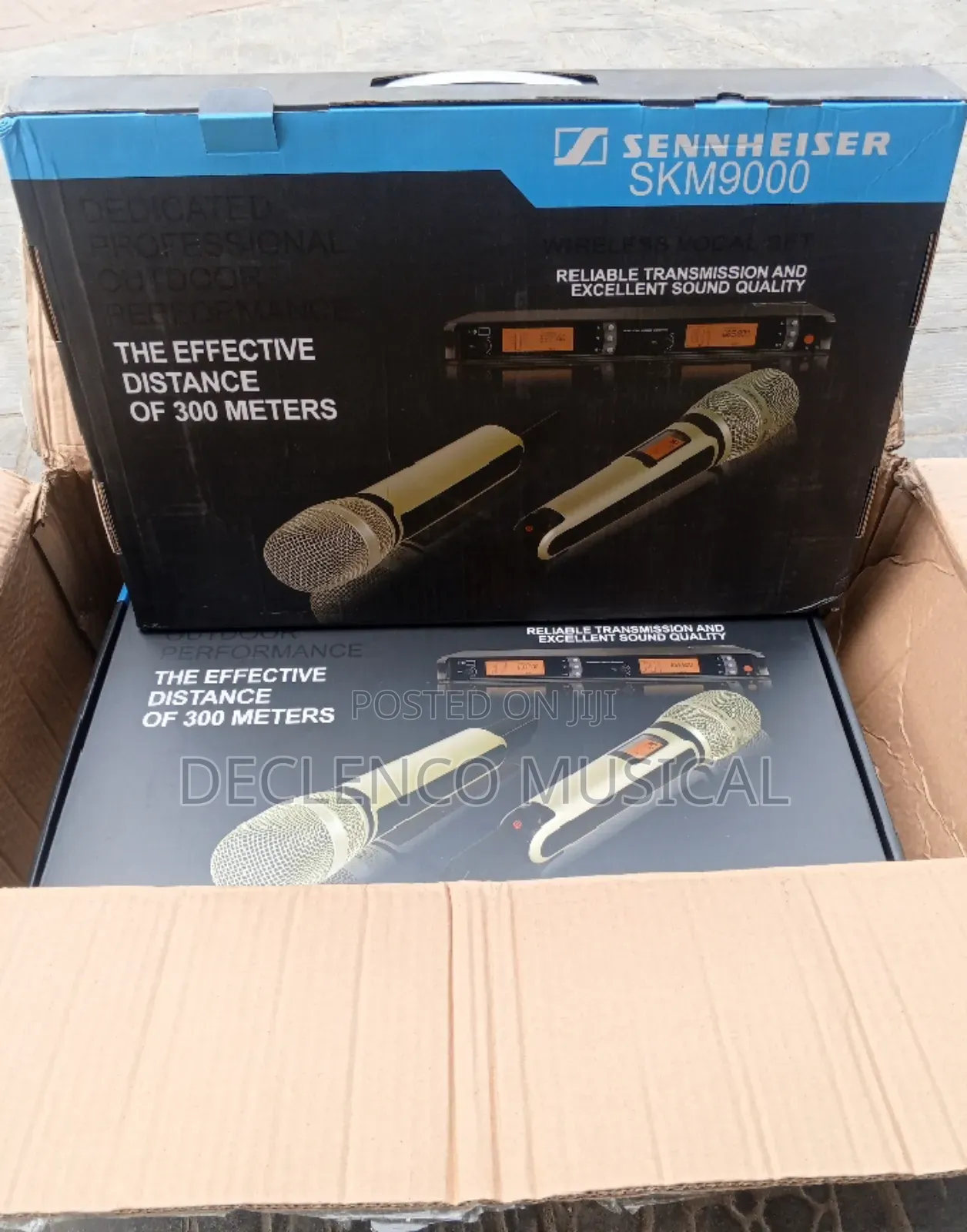Sennheiser Skm9000 Black Wireless 2 Handle 300 Meters