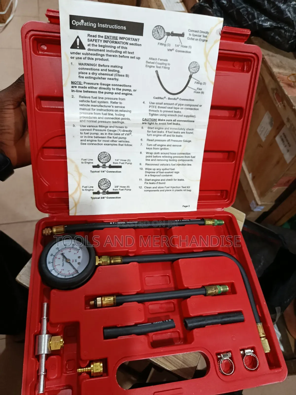 Compression Pressure Testing Kit