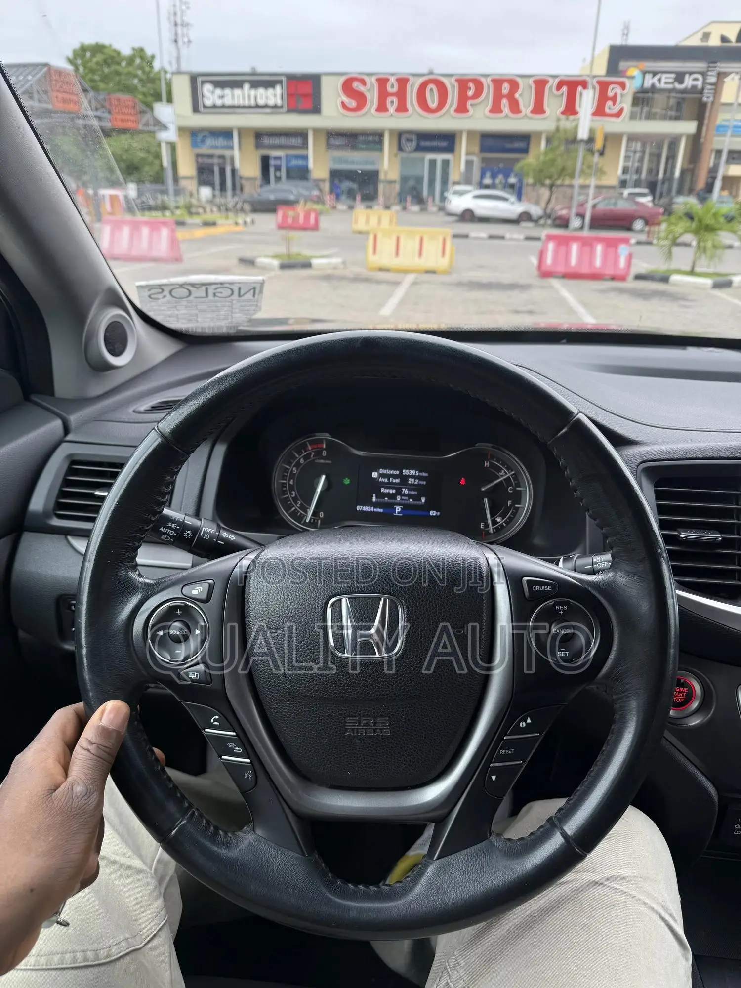 Honda Pilot EX-L 4dr SUV 4WD (3.5L 6cyl 5A) 2017 Black