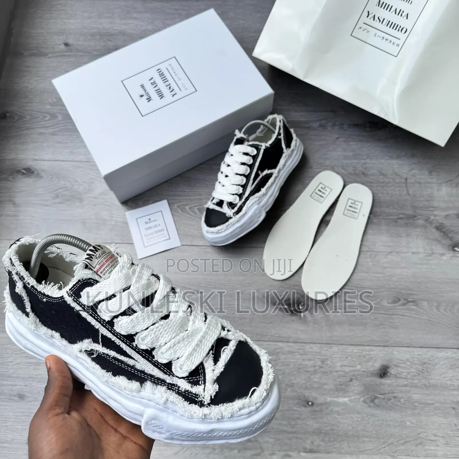 Maison Mihara Yasuhiro Peterson Og Sole Low Top Sneakers