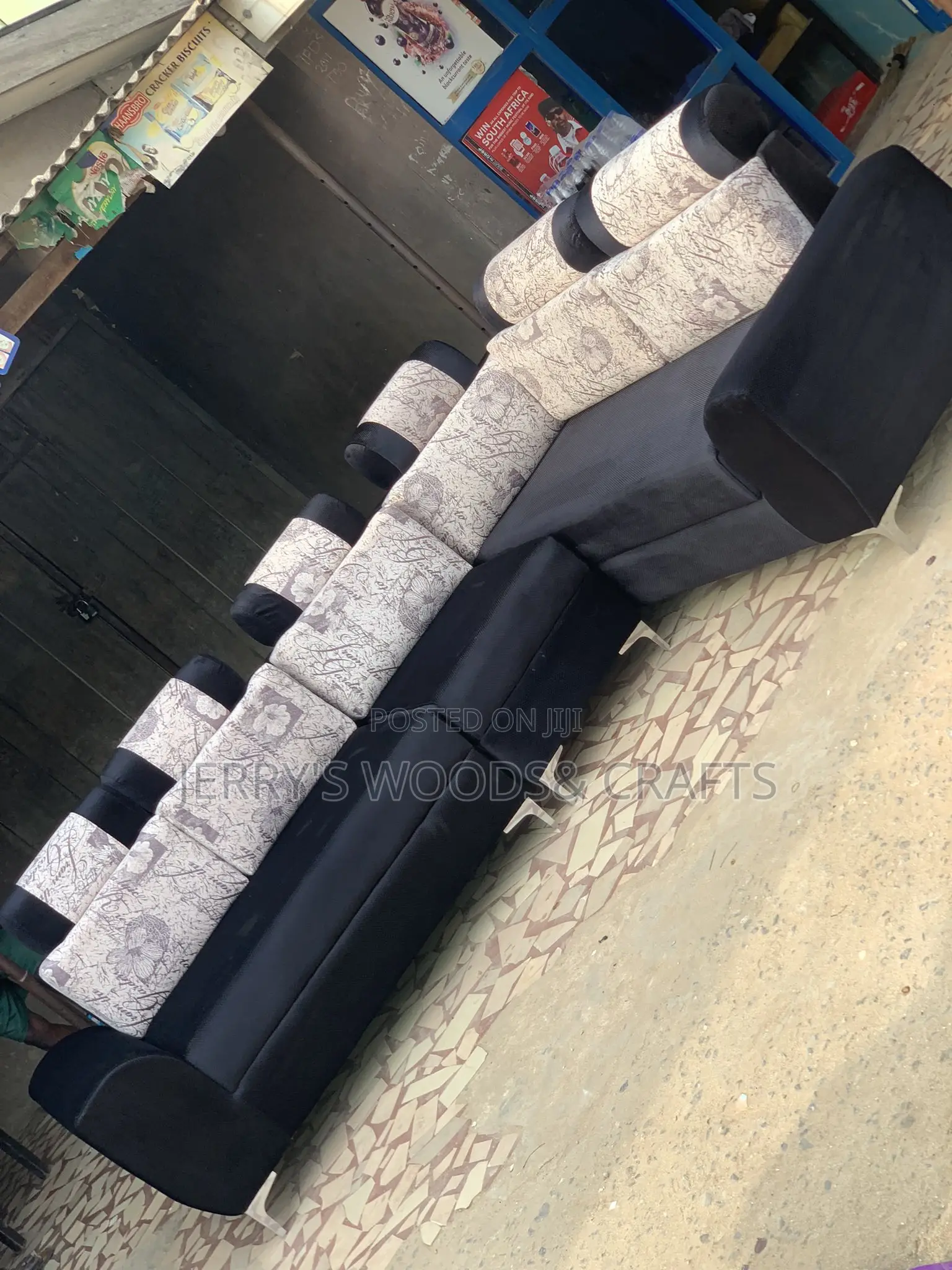 7 Seater L-shaped Sofa Chair